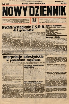 Nowy Dziennik. 1934, nr 196