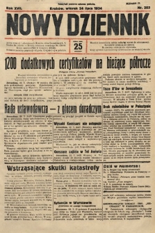 Nowy Dziennik. 1934, nr 203