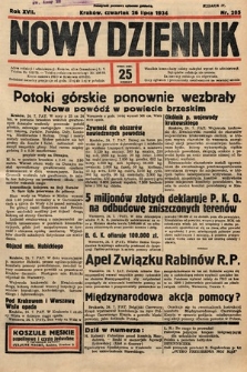Nowy Dziennik. 1934, nr 205