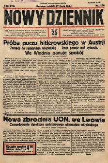 Nowy Dziennik. 1934, nr 206