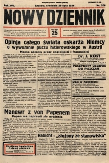 Nowy Dziennik. 1934, nr 208