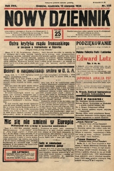 Nowy Dziennik. 1934, nr 222