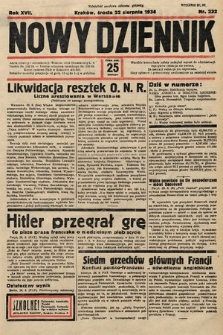 Nowy Dziennik. 1934, nr 232