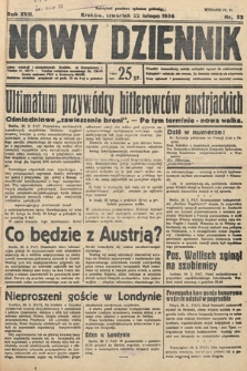 Nowy Dziennik. 1934, nr 53