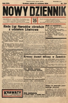 Nowy Dziennik. 1934, nr 259