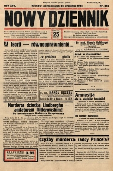 Nowy Dziennik. 1934, nr 262