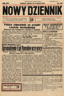 Nowy Dziennik. 1934, nr 267