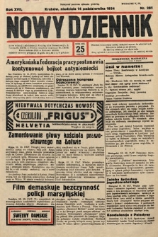 Nowy Dziennik. 1934, nr 281