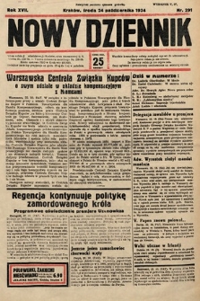 Nowy Dziennik. 1934, nr 291