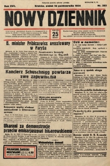 Nowy Dziennik. 1934, nr 293