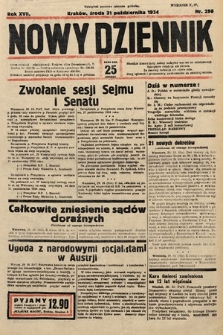 Nowy Dziennik. 1934, nr 298