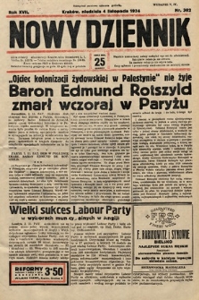 Nowy Dziennik. 1934, nr 302