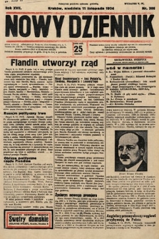 Nowy Dziennik. 1934, nr 309