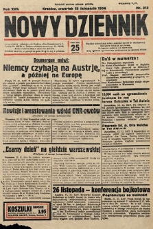 Nowy Dziennik. 1934, nr 313