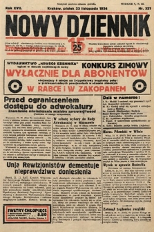Nowy Dziennik. 1934, nr 321