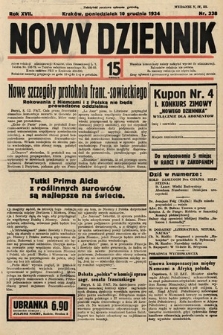 Nowy Dziennik. 1934, nr 338