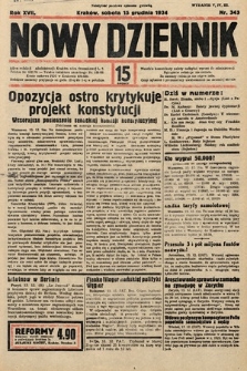 Nowy Dziennik. 1934, nr 343