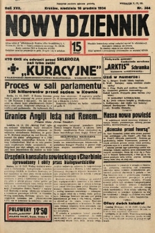 Nowy Dziennik. 1934, nr 344