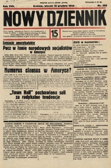 Nowy Dziennik. 1934, nr 346