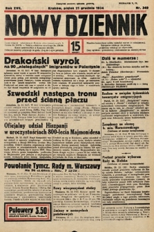 Nowy Dziennik. 1934, nr 349