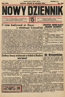 Nowy Dziennik. 1934, nr 353
