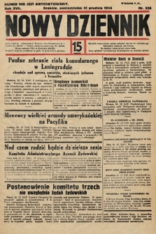 Nowy Dziennik. 1934, nr 358