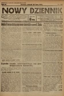 Nowy Dziennik. 1921, nr 193