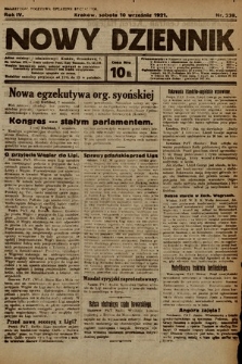 Nowy Dziennik. 1921, nr 239