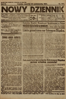 Nowy Dziennik. 1921, nr 274