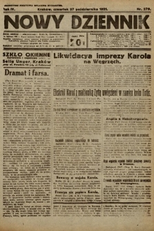 Nowy Dziennik. 1921, nr 279