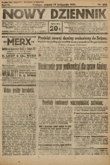 Nowy Dziennik. 1921, nr 302
