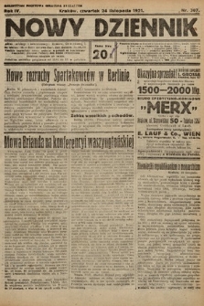 Nowy Dziennik. 1921, nr 307
