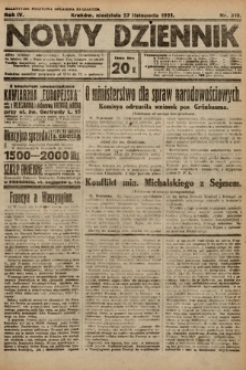 Nowy Dziennik. 1921, nr 310
