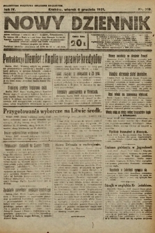 Nowy Dziennik. 1921, nr 319