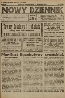 Nowy Dziennik. 1921, nr 325