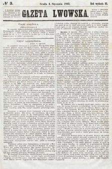 Gazeta Lwowska. 1865, nr 3