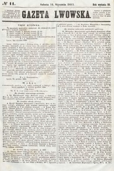 Gazeta Lwowska. 1865, nr 11