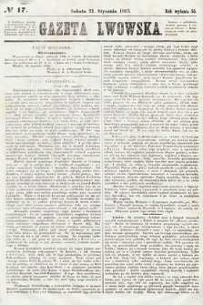 Gazeta Lwowska. 1865, nr 17