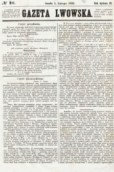 Gazeta Lwowska. 1865, nr 26