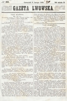 Gazeta Lwowska. 1865, nr 32