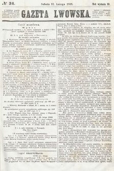 Gazeta Lwowska. 1865, nr 34