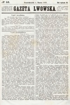 Gazeta Lwowska. 1865, nr 53