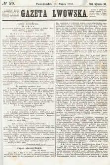Gazeta Lwowska. 1865, nr 59