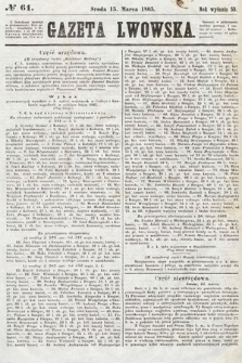 Gazeta Lwowska. 1865, nr 61