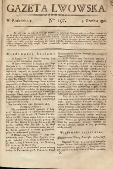 Gazeta Lwowska. 1816, nr 197