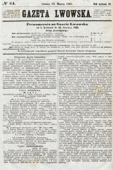 Gazeta Lwowska. 1865, nr 64
