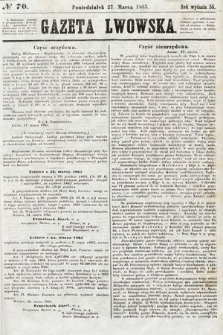 Gazeta Lwowska. 1865, nr 70