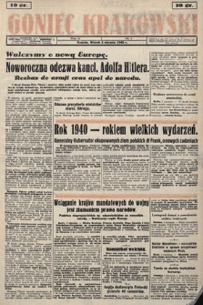 Goniec Krakowski. 1940, nr 1