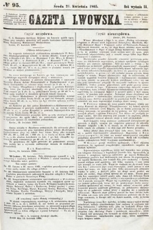Gazeta Lwowska. 1865, nr 95