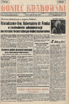 Goniec Krakowski. 1940, nr 63